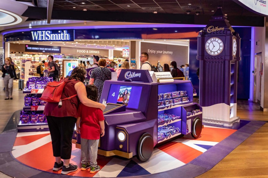 Cadbury - Airport Photo Booth